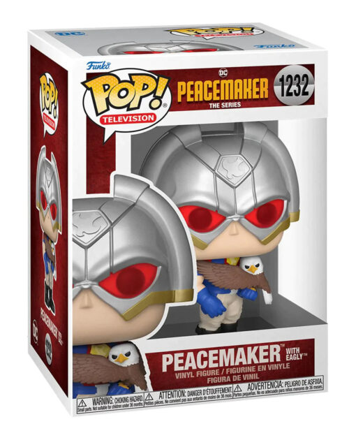 FIGURA POP DC COMICS PEACEMAKER PEACEMAKER WITH EAGLY - Image 2