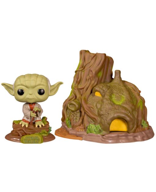 FIGURA POP STAR WARS THE EMPIRE STRIKES BACK DAGOBAH YODA WITH HUT
