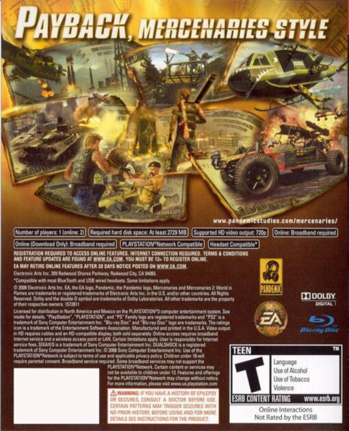 MERCENARIES 2 WORLD IN FLAMES - Image 2