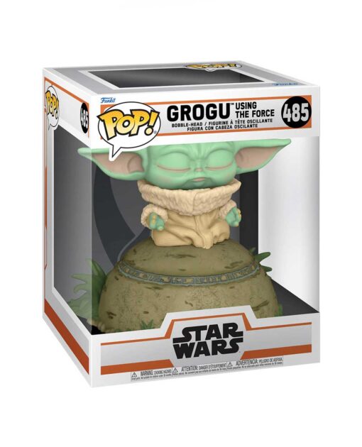 FIGURA POP STAR WARS THE MANDALORIAN GROGU USING THE FORCE - Image 2