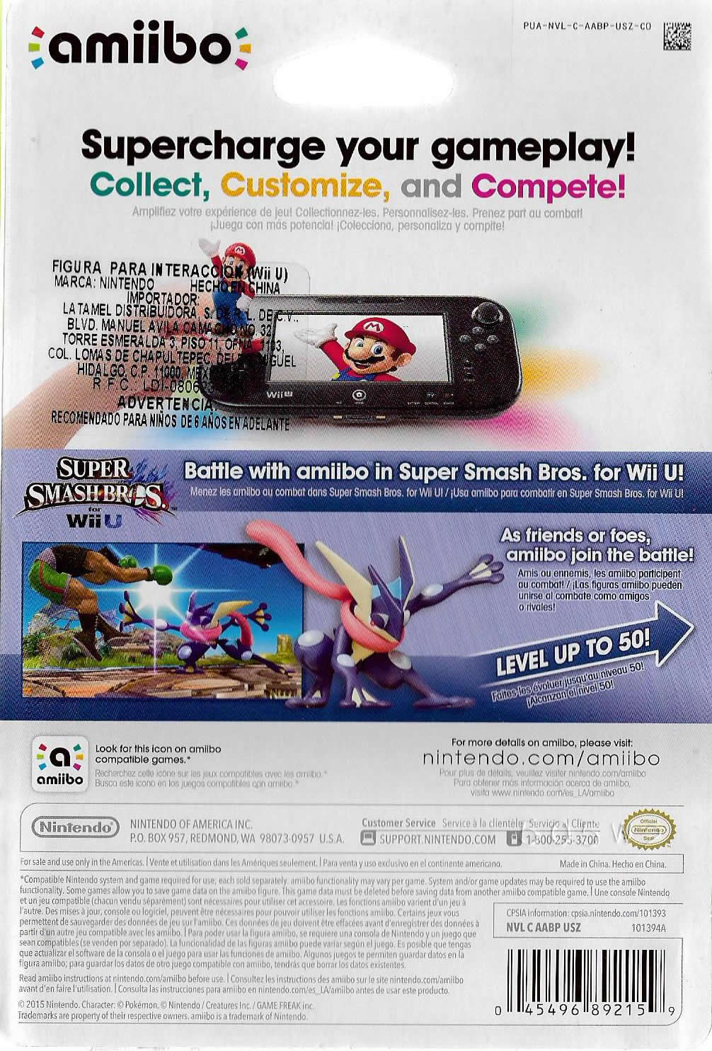 AMIIBO SUPER SMASH BROS ULTIMATE GRENINJA - Image 2
