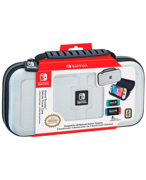 ESTUCHE NINTENDO SWITCH DELUXE TRAVELER CASE RDS BLANCO - Image 4