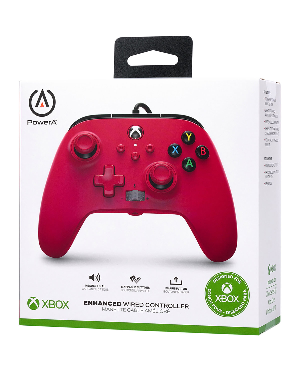 CONTROL ALAMBIRCO XBOX ONE POWER A ARTISIAN RED - Image 4