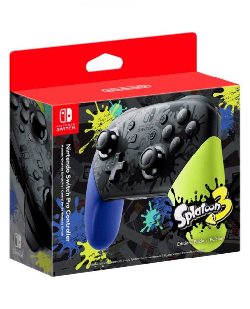 CONTROL INALAMBRICO NINTENDO SWITCH PRO SPLATOON 3