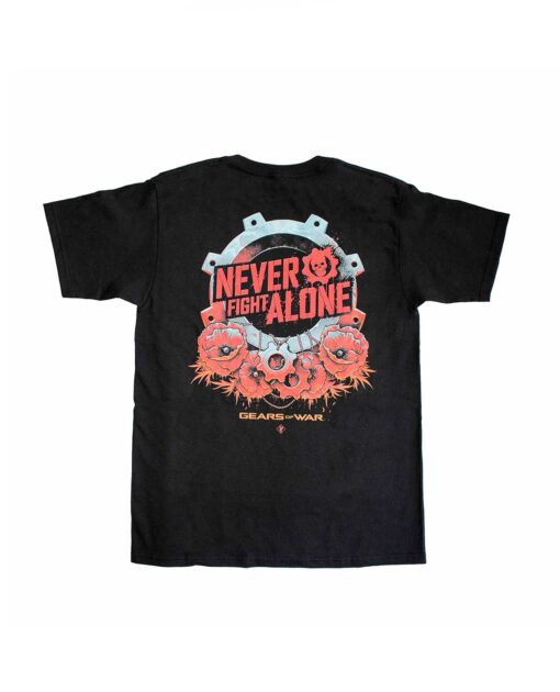 PLAYERA NEVER FIGHT ALONE GOW MEDIANA - Image 2
