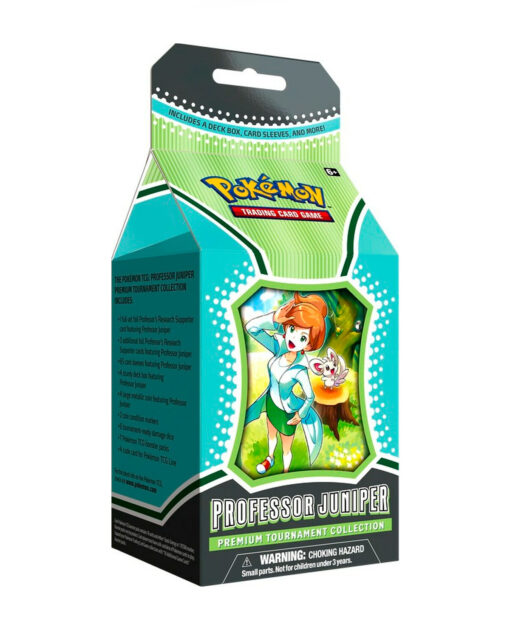 CAJA POKEMON TRADING CARD PROFESSOR JUNIPER