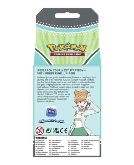 CAJA POKEMON TRADING CARD PROFESSOR JUNIPER - Image 2