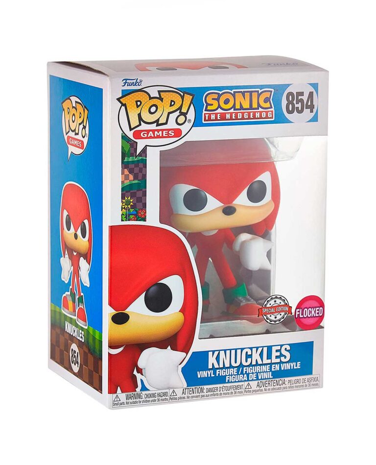 Figurine Pop Sonic - Knuckles avec un Chapeau