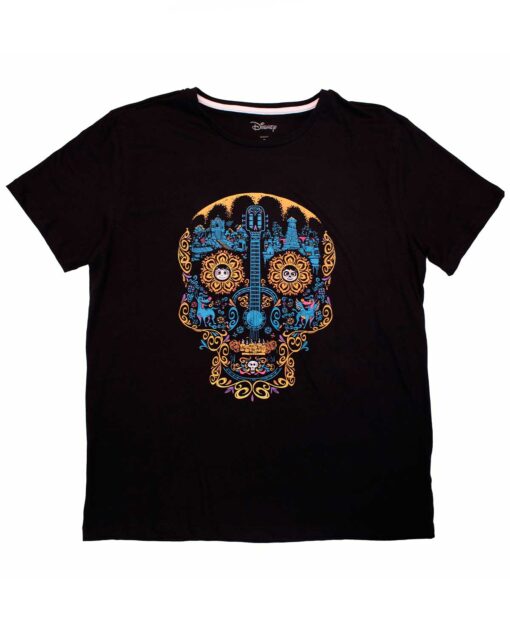 PLAYERA NEGRA COCO MEDIANA