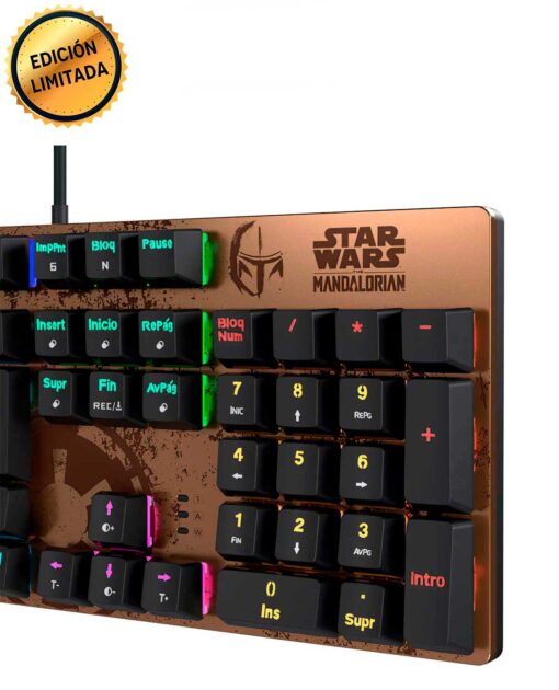 TECLADO ALAMBRICO PRIMUS GAMING MANDALORIAN - Image 3