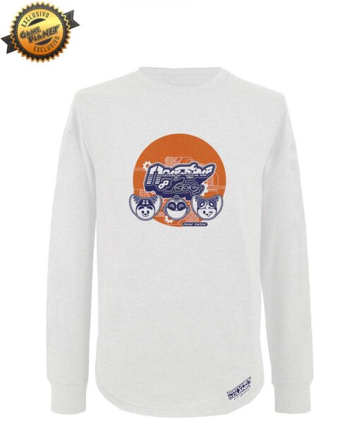 PLAYERA MANGA LARGA RATCHET AND CLANK BLANCA GRANDE