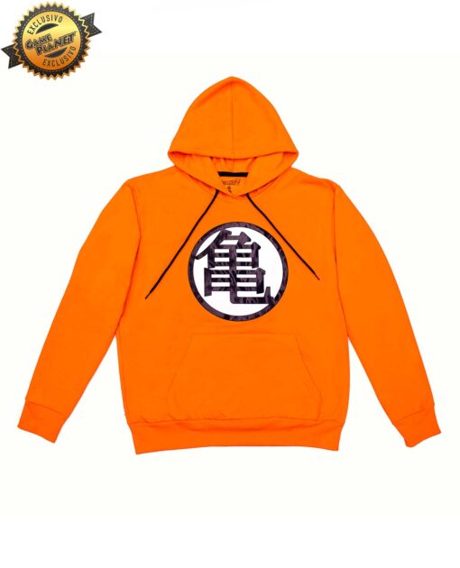 SUDADERA NARANJA LOGO DRAGON BALL Z MEDIANA