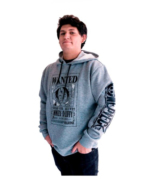 SUDADERA WANTED ONE PIECE EXTRA CHICA - Image 4