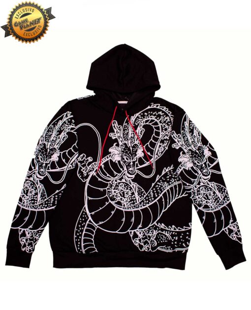 SUDADERA NEGRA DRAGON BALL Z GRANDE
