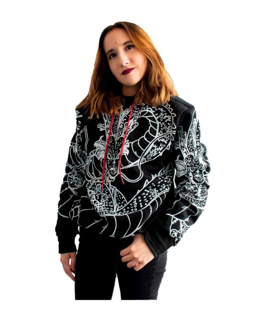 SUDADERA NEGRA DRAGON BALL Z GRANDE - Image 4