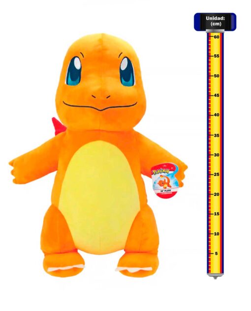 PELUCHE POKEMON CHARMANDER 60 CM - Image 4