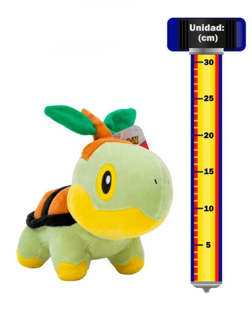 PELUCHE POKEMON TURTWIG 20 CM - Image 2