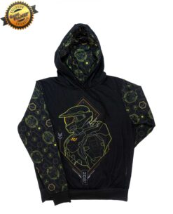 SUDADERA HALO INFINITE NEGRA CHICA