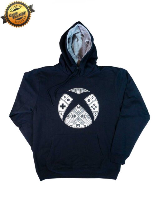 SUDADERA AZUL XBOX JUEGOS CHICA