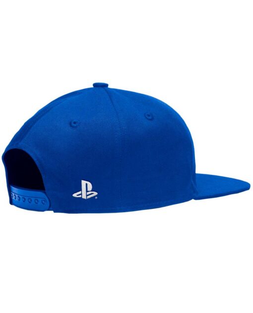 GORRA SNAPBACK PLAYSTATION ICONOS HORIZONTALES AZUL - Image 3