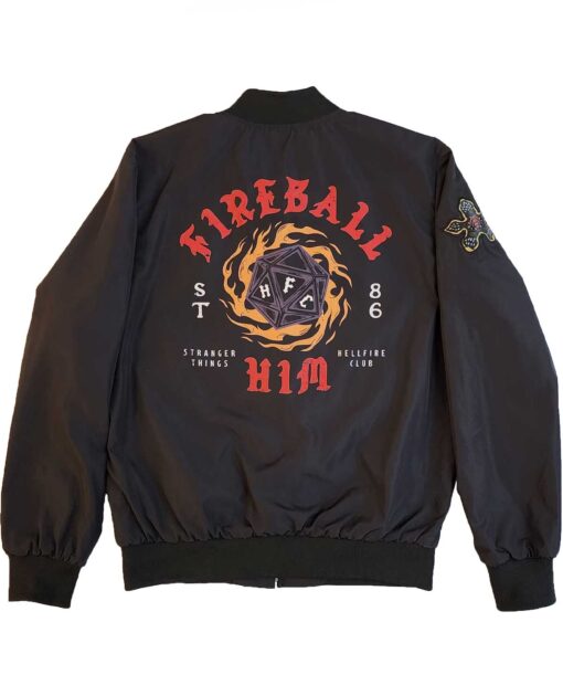 BOMBER JACKET STRANGER THINGS CHICA - Image 2
