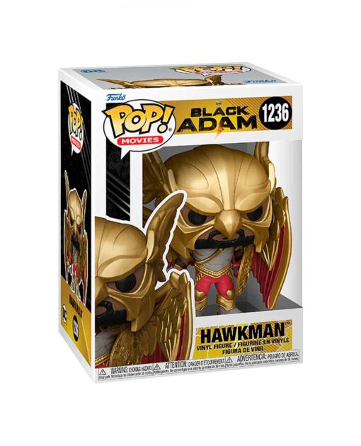 FIGURA POP BLACK ADAM HAWKMAN - Image 2