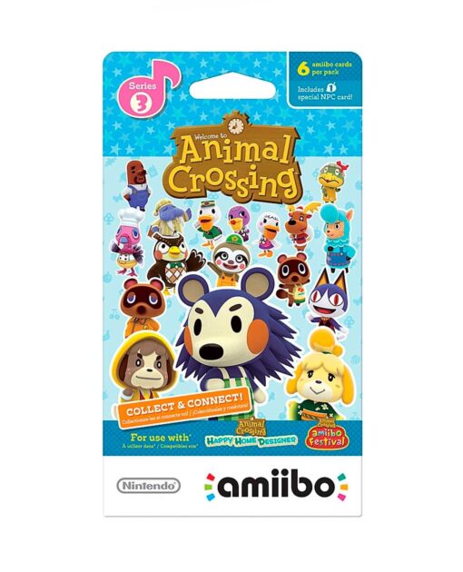244 Tangy, Animal Crossing Amiibo Card Series 3, US, Never Scanned