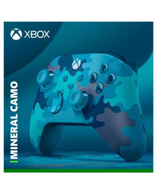 CONTROL XBOX INALAMBRICO MINERAL CAMO BLUE PARA XBOX SERIES X Y S - Image 4