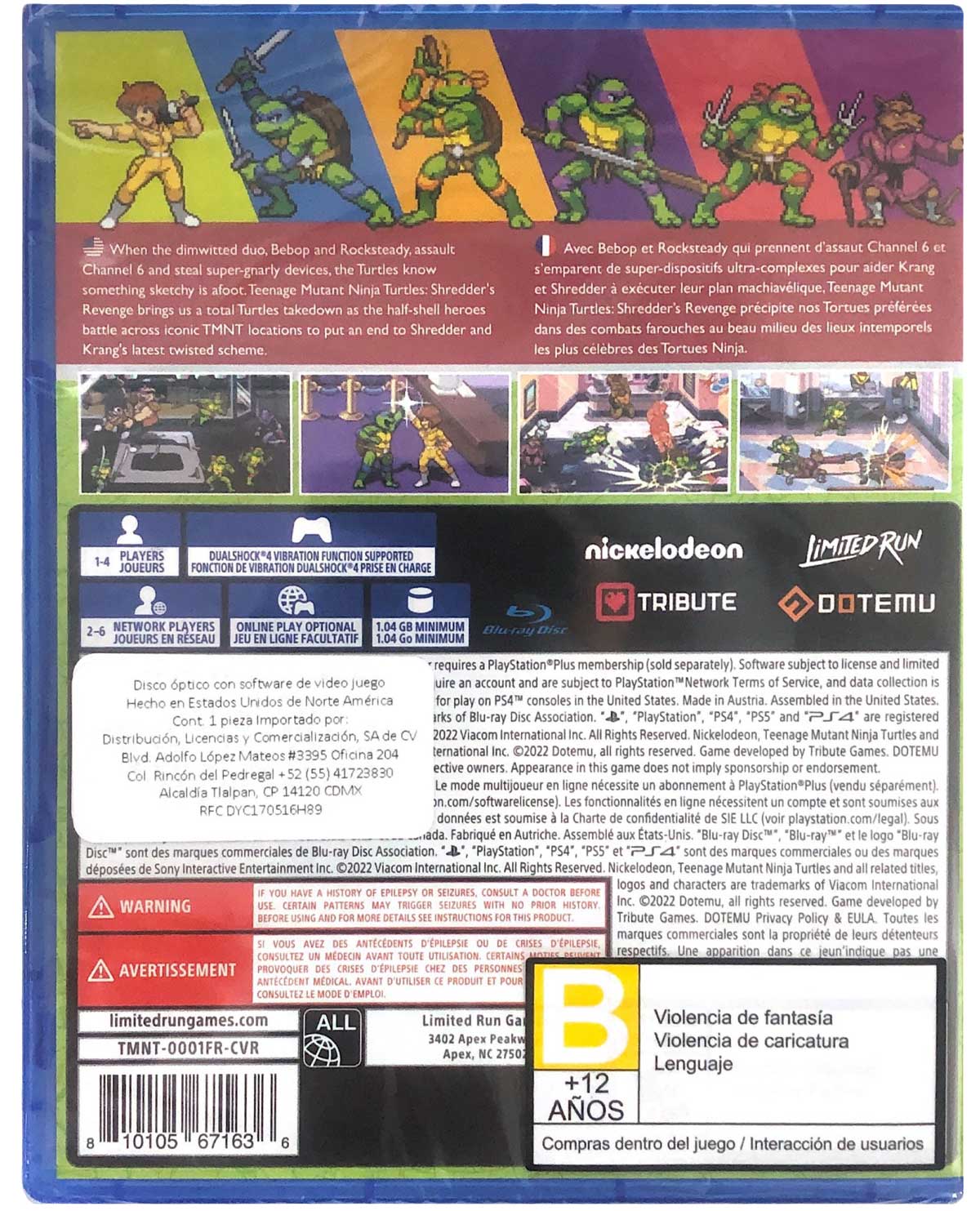 TEENAGE MUTANT NINJA TURTLES SHREDDERS REVENGE - Image 2