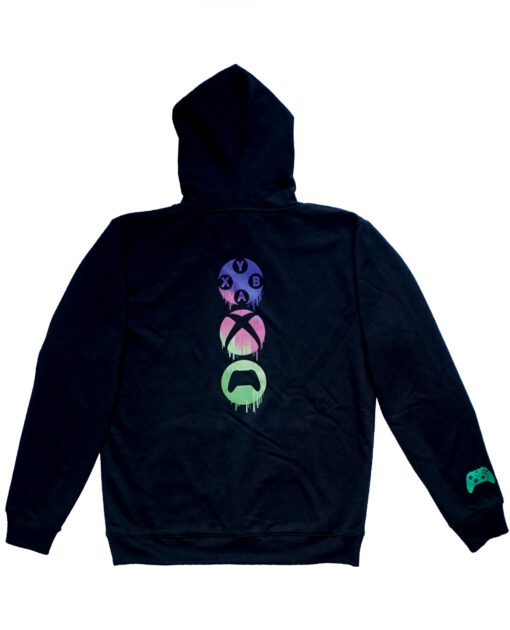 SUDADERA NEGRA XBOX NOSTALGIA CHICA - Image 2