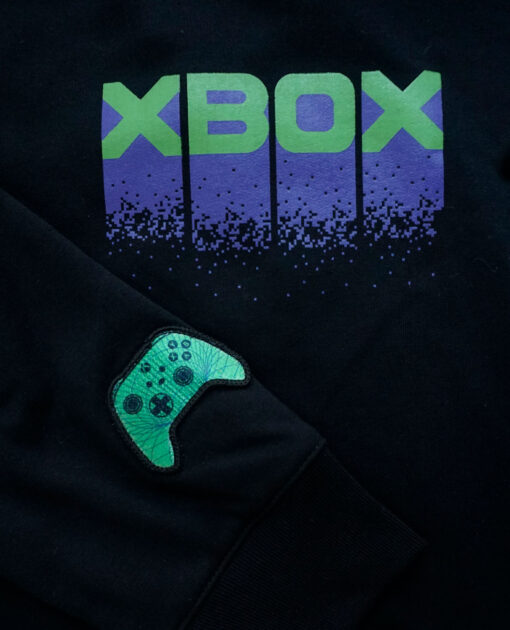 SUDADERA NEGRA XBOX NOSTALGIA CHICA - Image 3