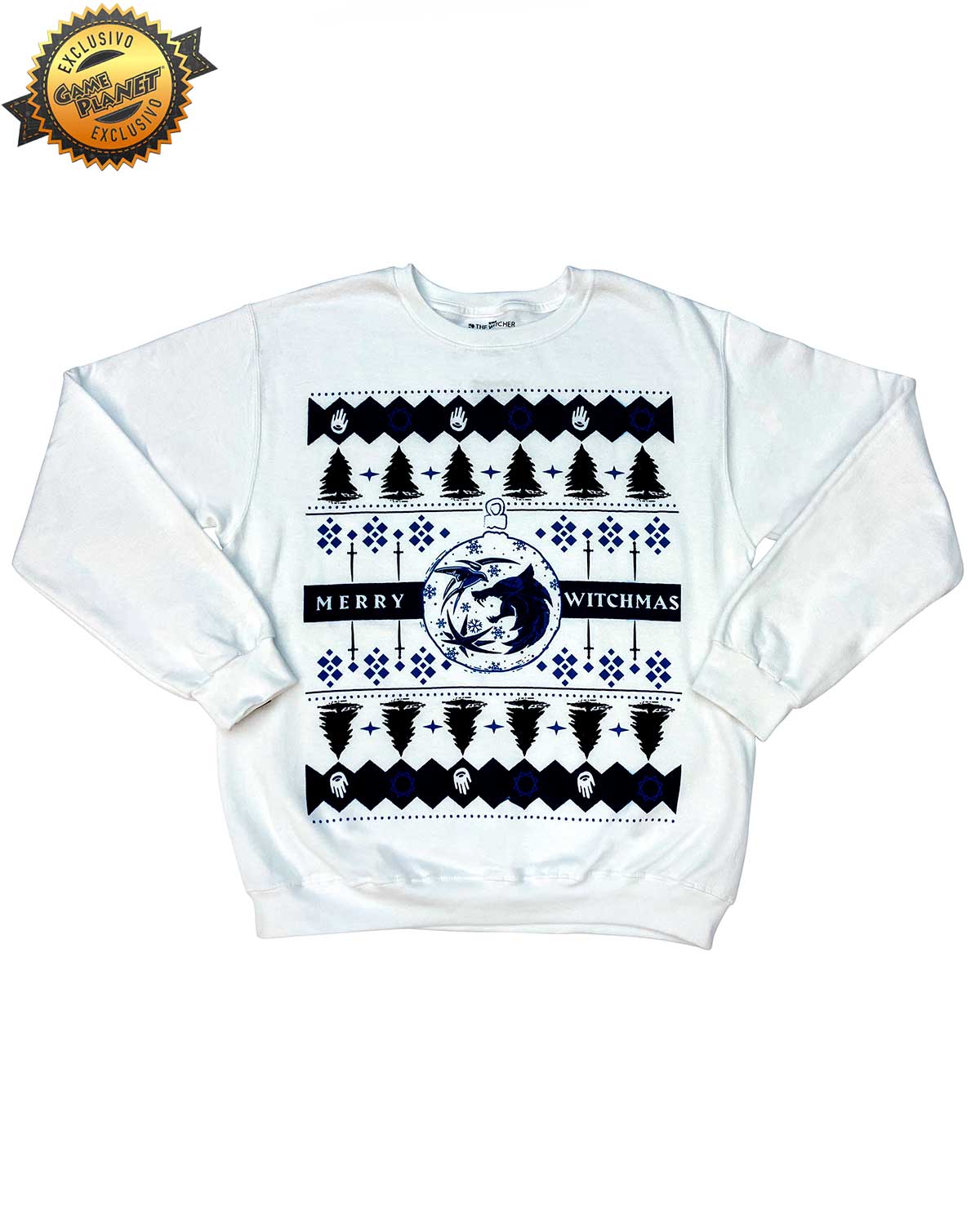 UGLY SWEATSHIRT MERRY WITCHMAS THE WITCHER MEDIANO