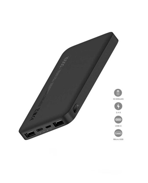 10000MAH REDMI POWER BANK BLACK - Image 2
