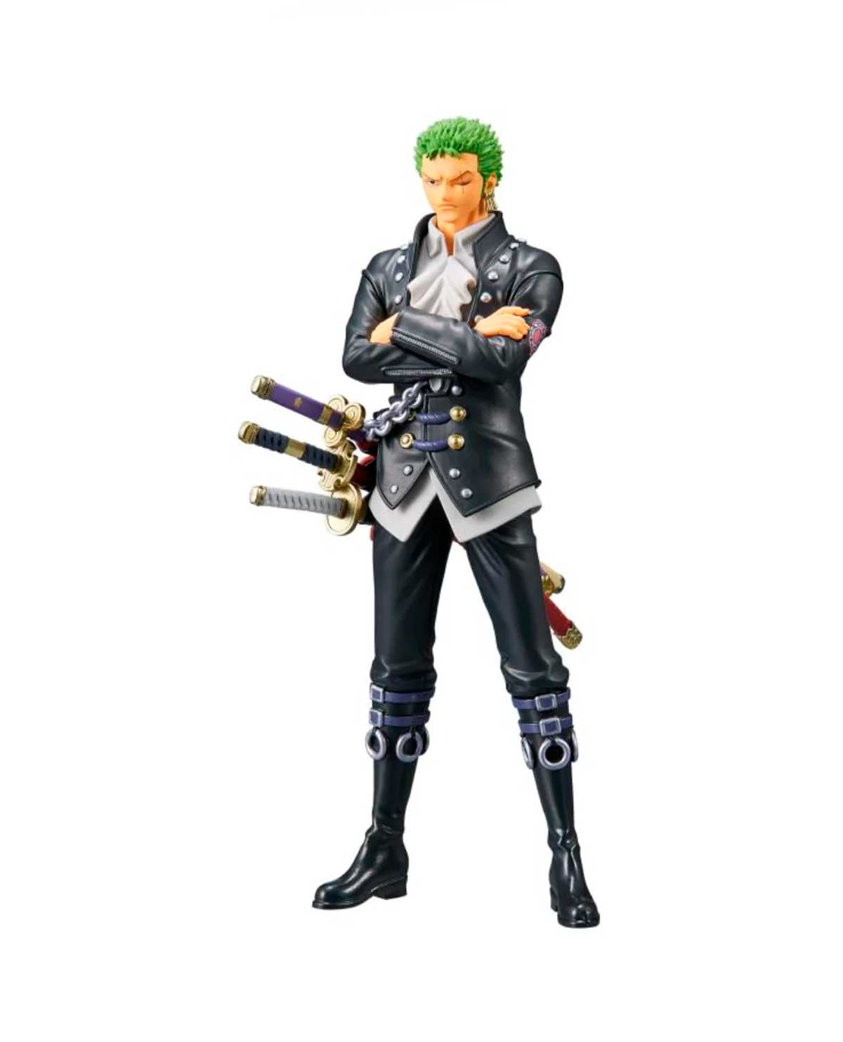 FIGURA DE ACCION BANPRESTO ONE PIECE DXF THE GRANDLINE MEN ZORO VOL 3 - Image 2