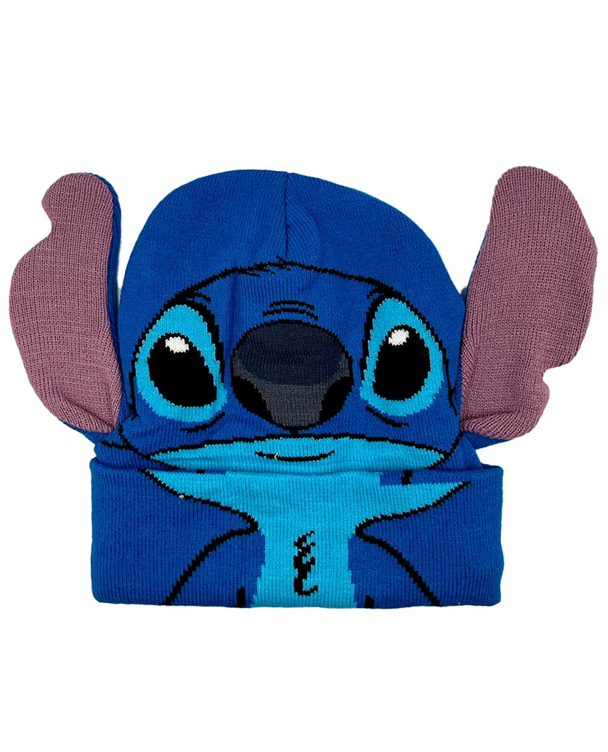 GORRO ABATIBLE CARA STITCH
