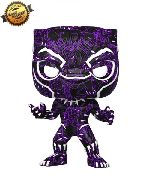 FIGURA POP BLACK PANTHER ART SERIES BLACK PANTHER