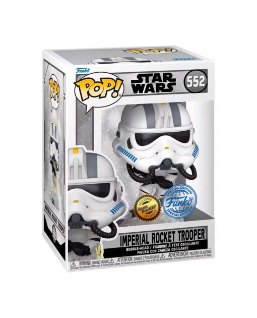 FIGURA POP STAR WARS BATTLEFORNT ROCKET TROOPER - Image 2