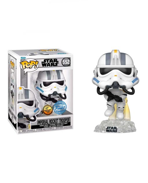 FIGURA POP STAR WARS BATTLEFORNT ROCKET TROOPER - Image 3