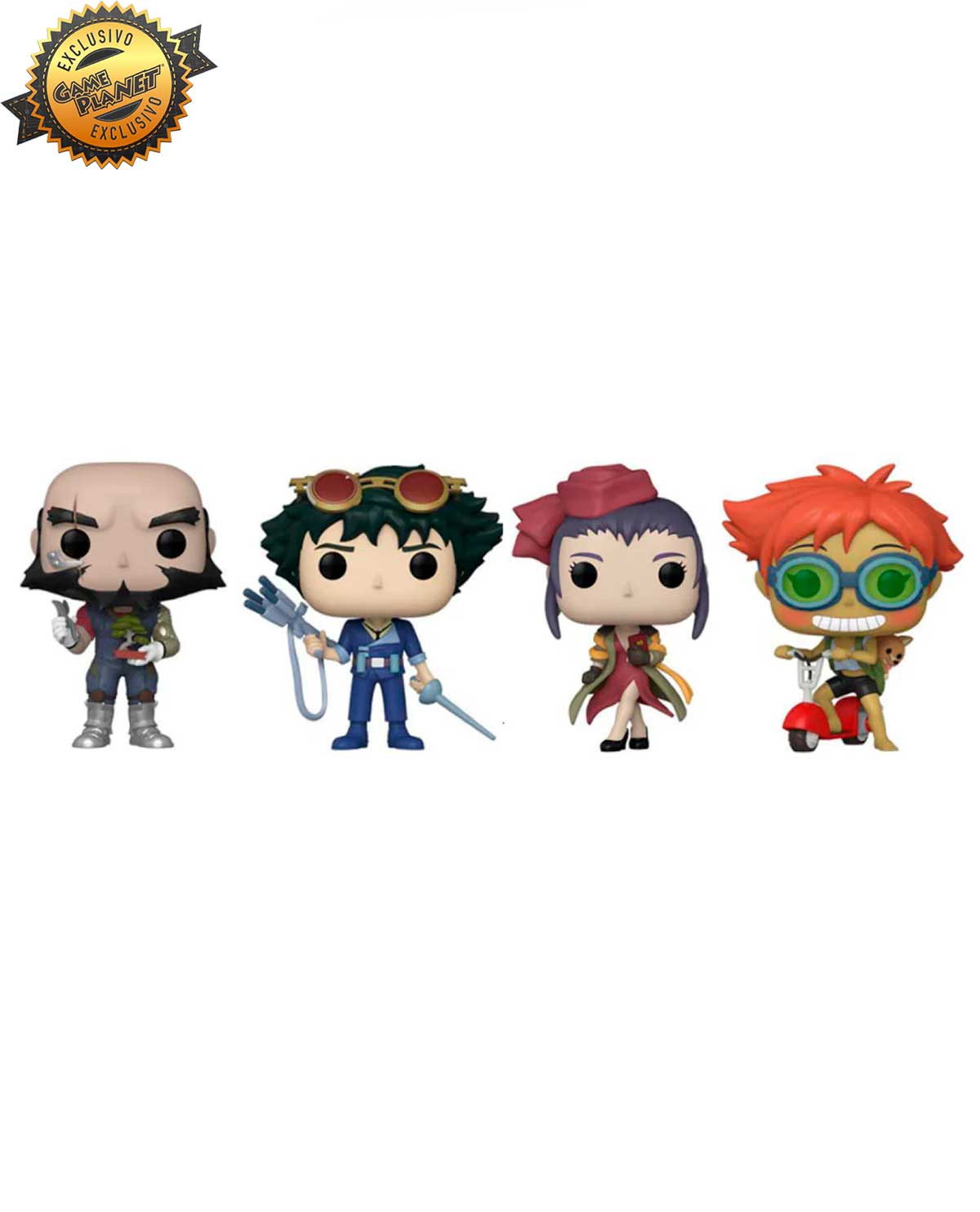 FIGURA POP COWBOY BEBOP PAQUETE DE 4