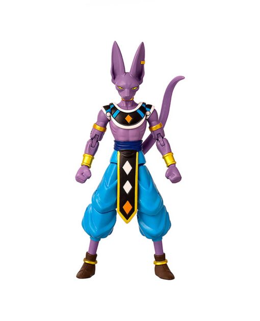 FIGURA DE ACCION BANDAI DRAGON BALL BEERUS VERSION 2