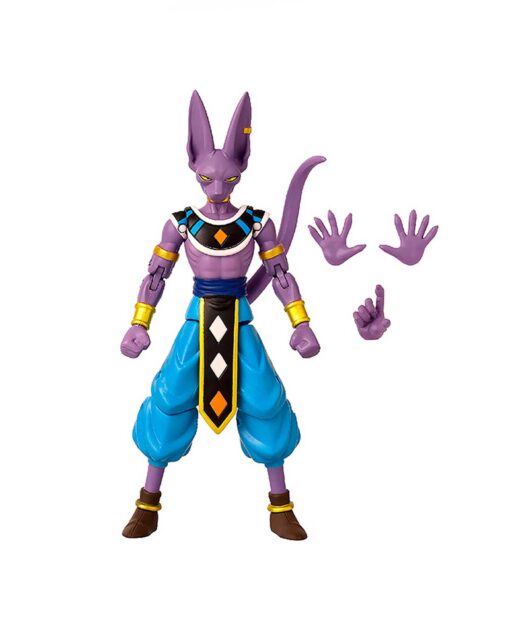 FIGURA DE ACCION BANDAI DRAGON BALL BEERUS VERSION 2 - Image 3