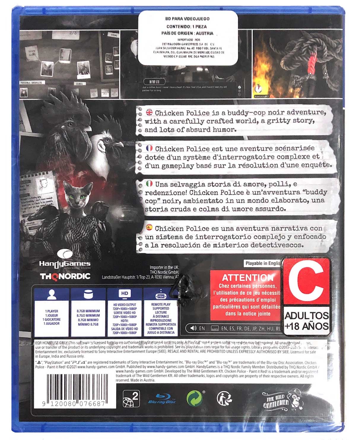 CHICKEN POLICE PAINT IT RED - Image 2