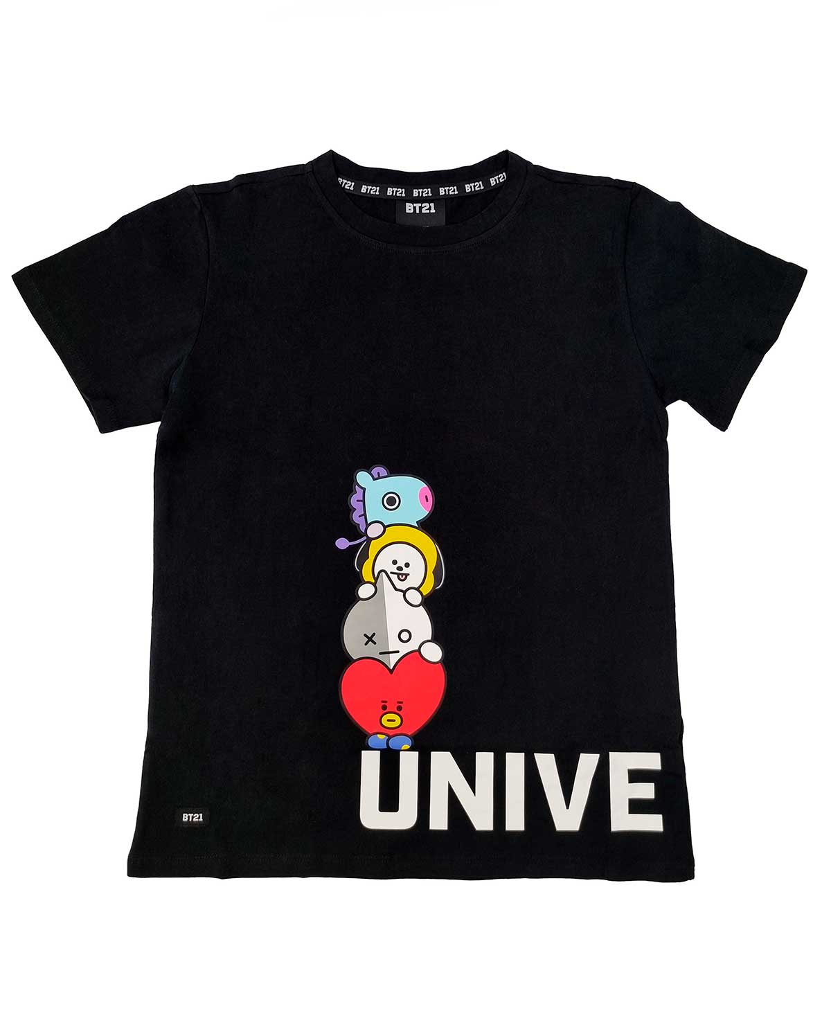 PLAYERA NEGRA BTS UNIVERSTAR UNITALLA
