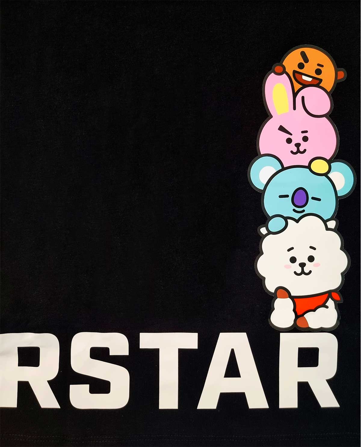 PLAYERA NEGRA BTS UNIVERSTAR UNITALLA - Image 4