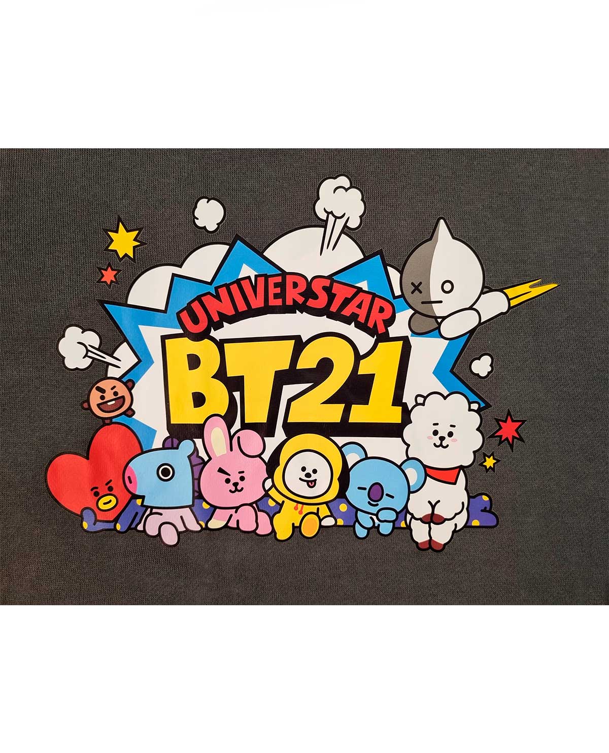 SUDADERA GRIS BTS DREAMTEAM UNITALLA - Image 3