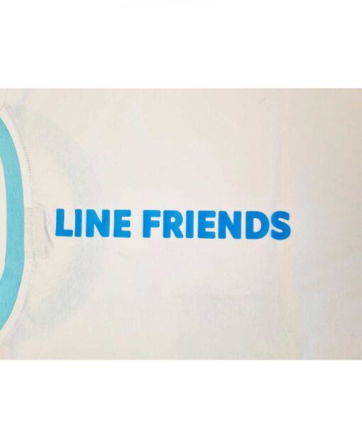 PLAYERA BLANCA CON AZUL BTS FRIENDS UNITALLA - Image 4