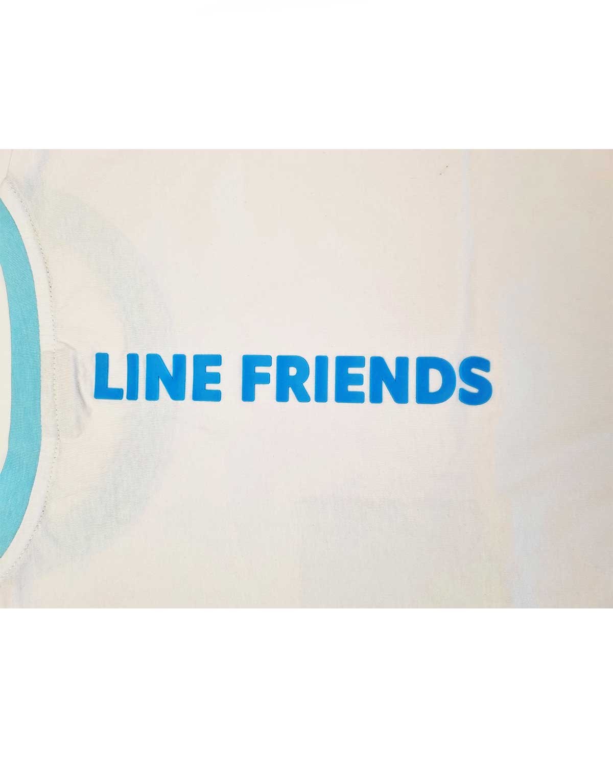 PLAYERA BLANCA CON AZUL BTS FRIENDS UNITALLA - Image 4