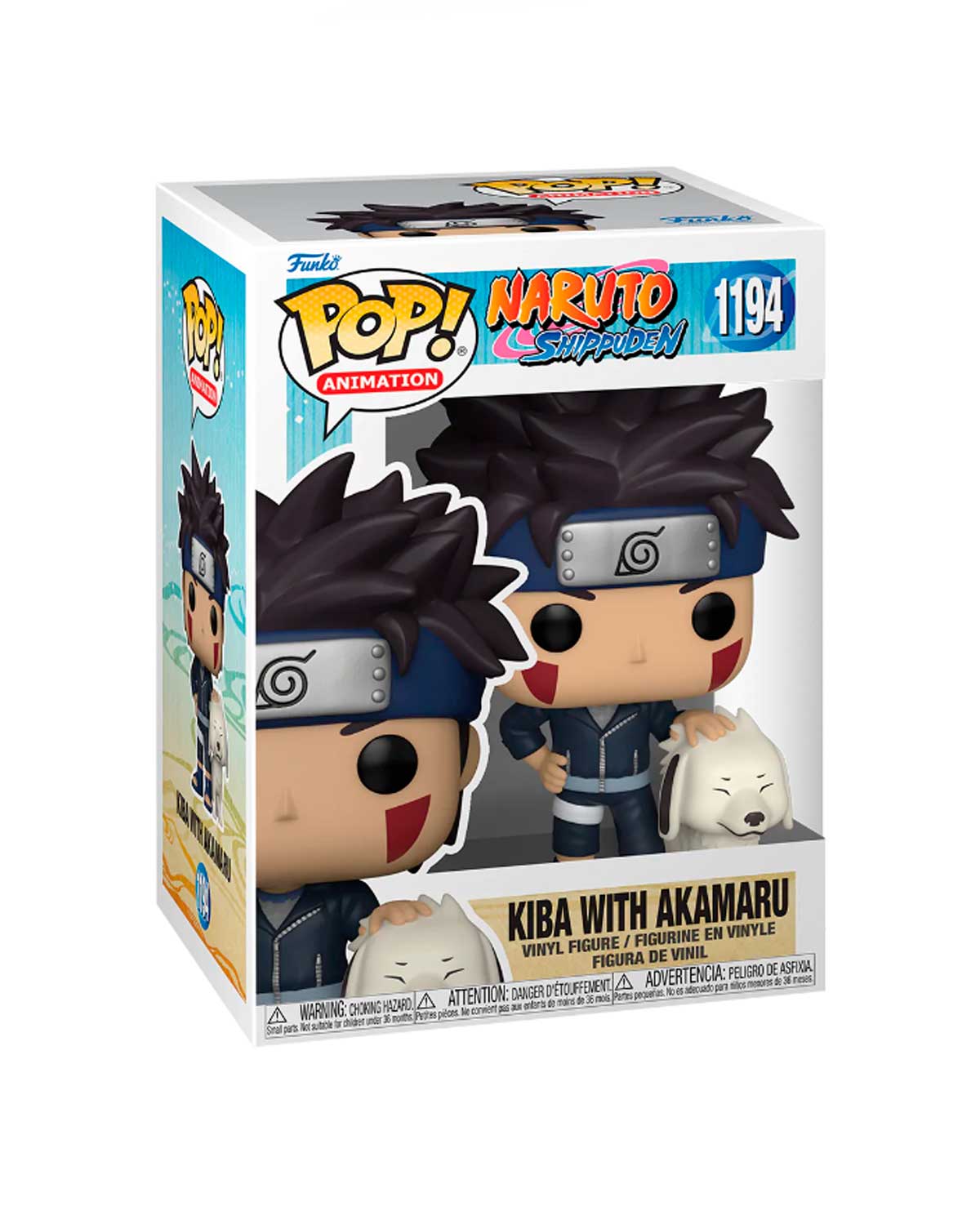 FIGURA POP NARUTO SHIPPUDEN KIBA AKAMARU - Image 2