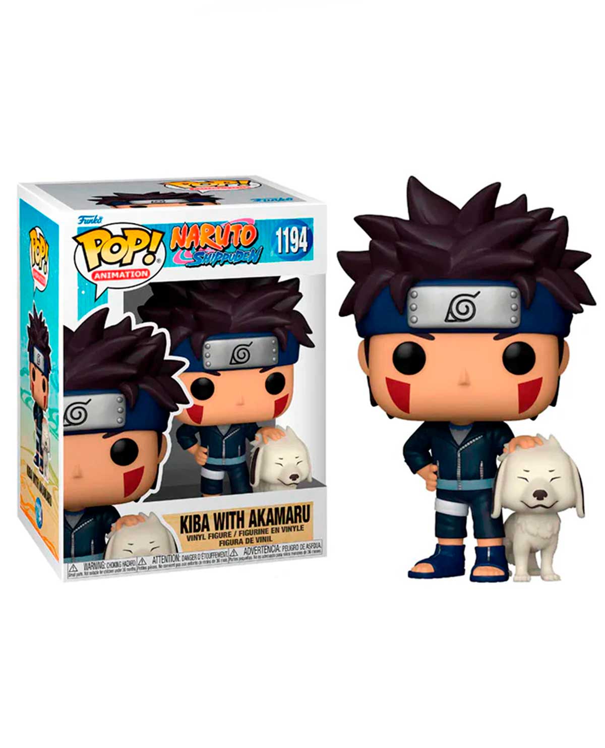 FIGURA POP NARUTO SHIPPUDEN KIBA AKAMARU - Image 3