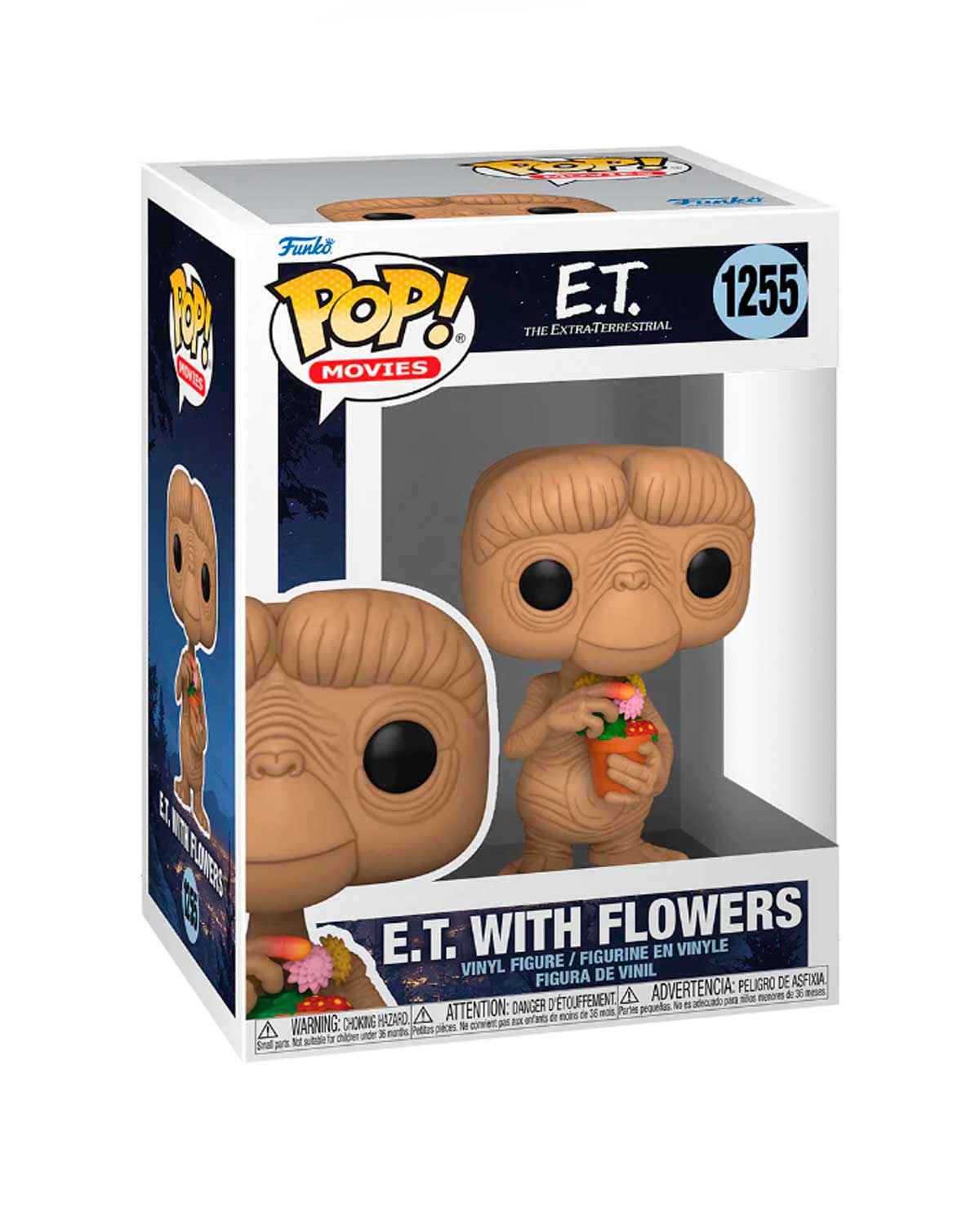 FIGURA POP E.T E.T WITH FLOWERS - Image 2
